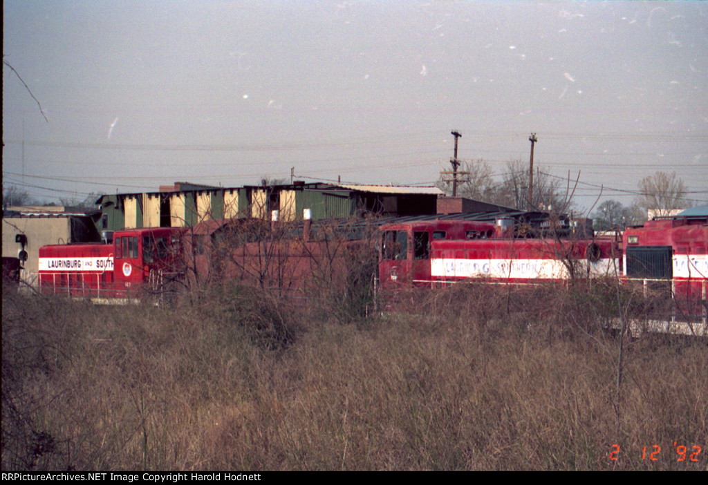 LRS 103 at the left side of photo